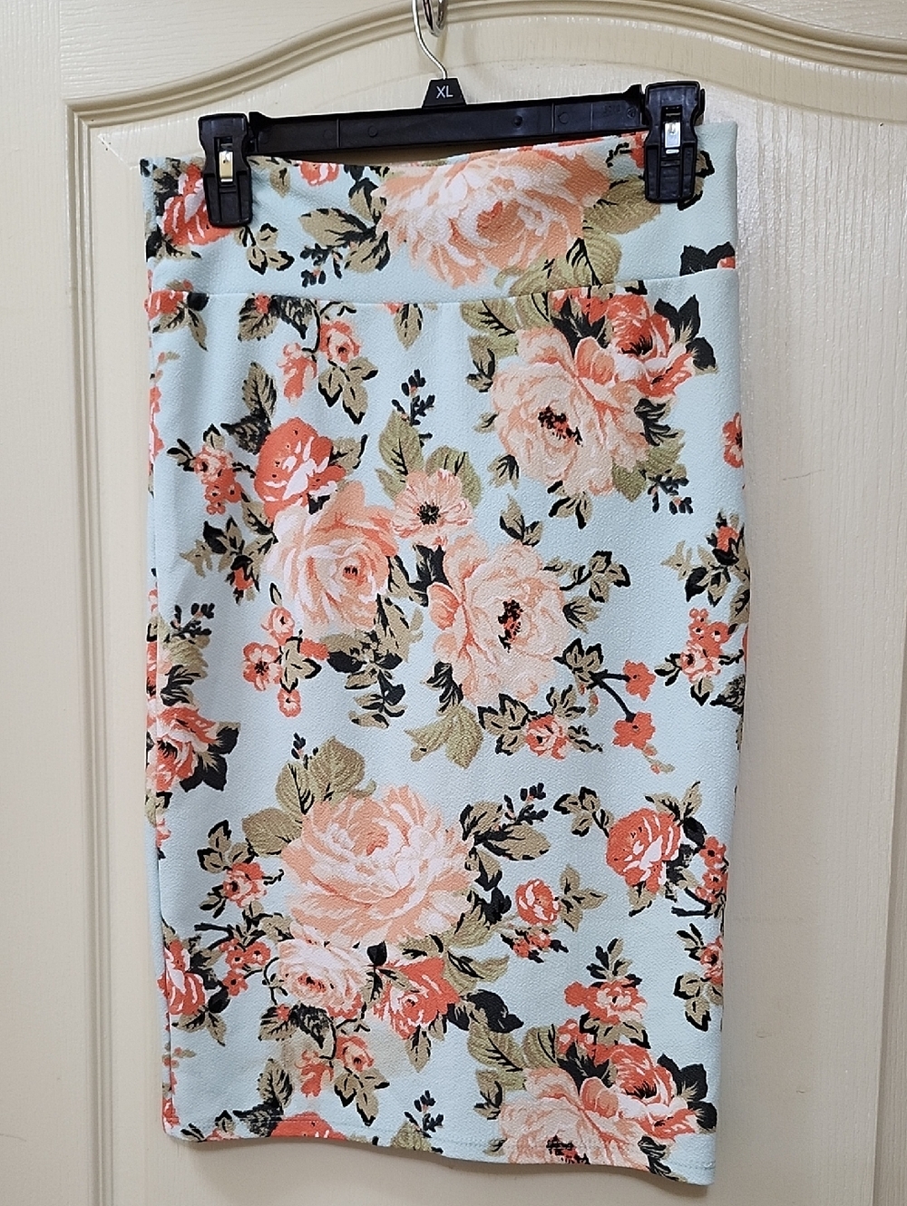CACIA FLORAL PENCIL SKIRT